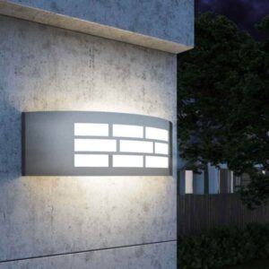 APLIQUE LED E27 GOTEMBURGO INOX EXTERIOR