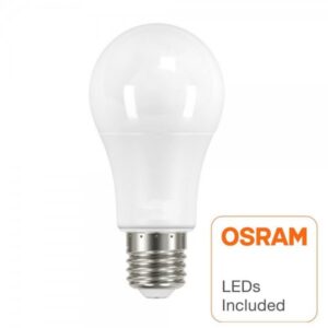 BOMBILLA LED 12W E27 A60 180º - OSRAM CHIP DURIS E 2835