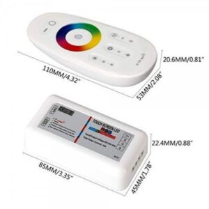 CONTROLADOR DE TIRA LED RGBW DC 12-24V 6A * CH