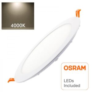 FOCO SLIM CIRCULAR LED 18W - OSRAM CHIP DURIS E 2835