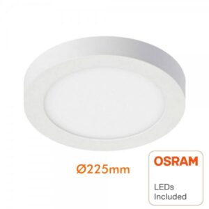PLAFÓN LED SUPERFICIE CIRCULAR 20W - OSRAM CHIP DURIS E 2835