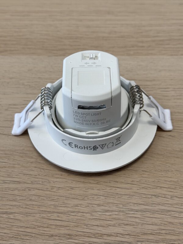 FOCO EMPOTRABLE 7W 3CCT - Imagen 2