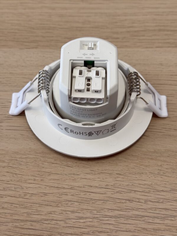 FOCO EMPOTRABLE 7W 3CCT - Imagen 6