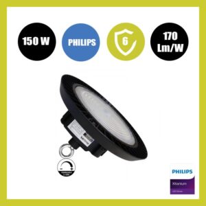 Campana LED 150W -170Lm/W- UFO NEW ITALY PHILIPS XITANIUM - 1-10V DIM