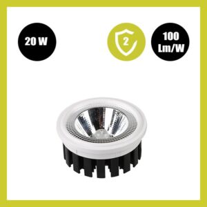 Lámpara LED AR111 18-20-22-24W 60º CRI +90 - LUZ SELECCIONABLE - CCT