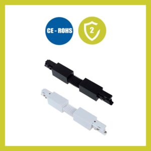Unión FLEXIBLE de carril TRIFÁSICO