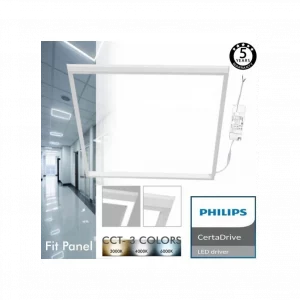 FIT Panel LED 60x60 44W Marco Luminoso Blanco